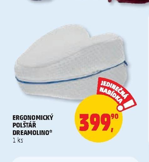 ERGONOMICKÝ POLŠTÁŘ DREAMOLINO