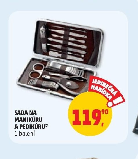 SADA NA MANIKÚRU A PEDIKÚRU