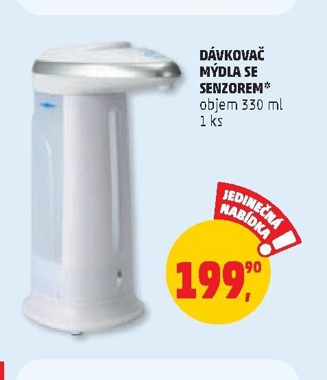 DÁVKOVAČ MÝDLA SE SENZOREM