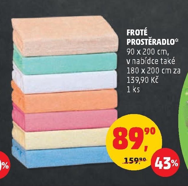 Froté prostěradlo