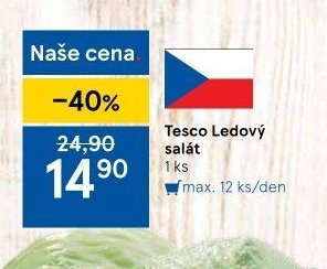 Tesco Ledový salát