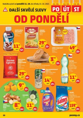 akční leták Penny Market 7.10.2021-13.10.2021