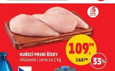 KUŘECÍ PRSNÍ ŘÍZKY