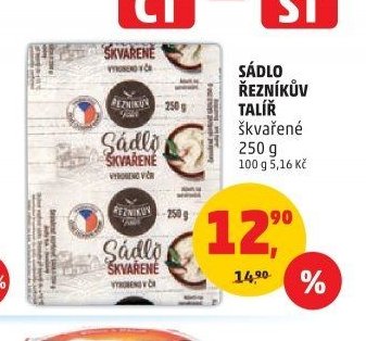 SÁDLO ŘEZNÍKŮV TALÍŘ 250 g