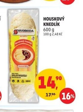 HOUSKOVÝ KNEDLÍK 600 g