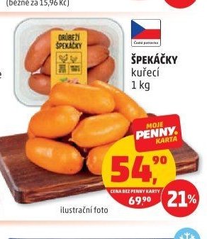 Špekáčky kuřecí