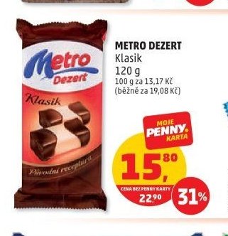 METRO DEZERT Klasik