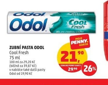 ZUBNÍ PASTA ODOL