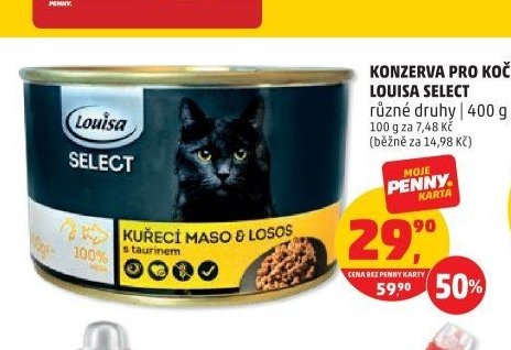 KONZERVA PRO KOČKY LOUISA SELECT