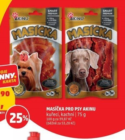 MASÍČKA PRO PSY AKINU