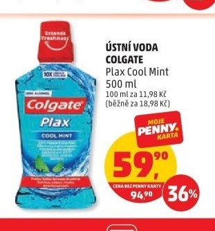 ÚSTNÍ VODA COLGATE