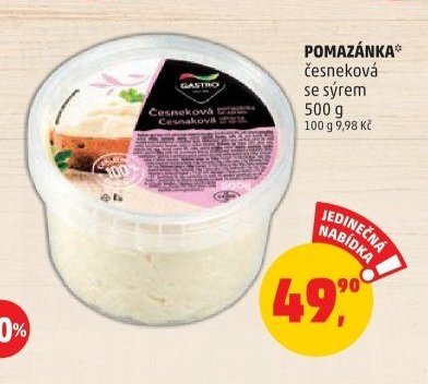 POMAZÁNKA česneková se sýrem
