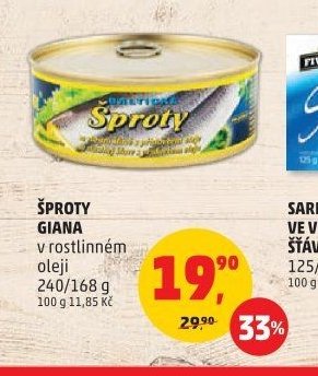 ŠPROTY GIANA