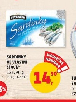 SARDINKY VE VLASTNÍ ŠŤÁVĚ