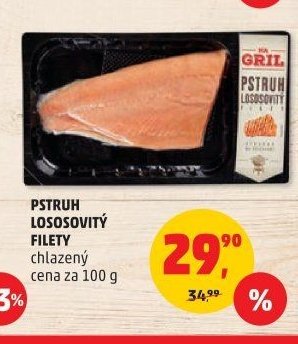 PSTRUH LOSOSOVÝ FILETY