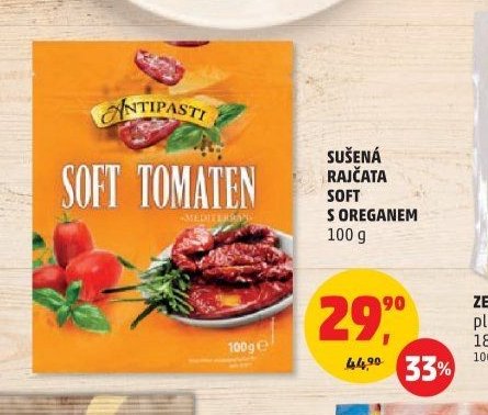 Sušená rajčata Soft s oreganem