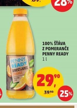 100% ŠŤÁVA Z POMERANČE PENNY READY