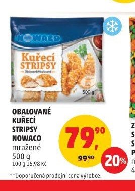Obalované kuřecí stripsy Nowaco