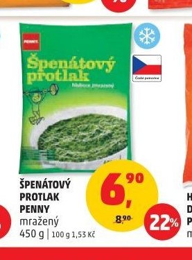 Špenátový protlak Penny