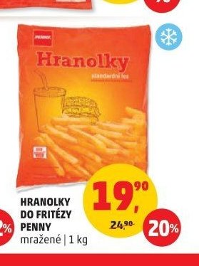 Hranolky do fritézy Penny