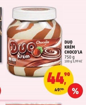 Duo krém Choco'la