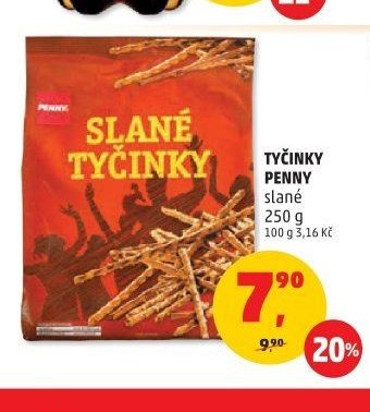 TYČINKY PENNY slané