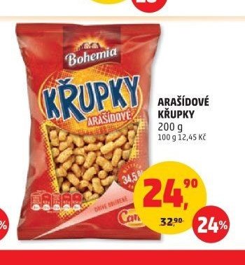 ARAŠÍDOVÉ KŘUPKY