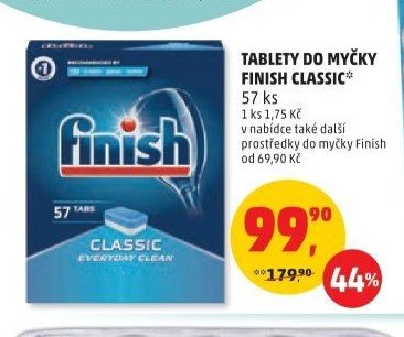 Tablety do myčky Finish Classic