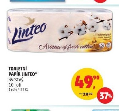 Toaletní papír Linteo