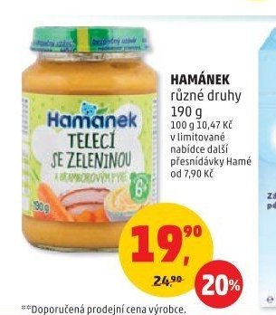 Hamánek různé druhy
