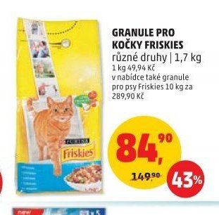 GRANULE PRO KOČKY FRISKIES