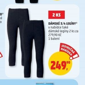 DÁMSKÉ 3/4 LEGÍNY