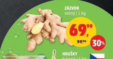 Zázvor volný 1 kg