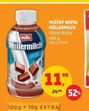 Mléčný nápoj Müllermilch