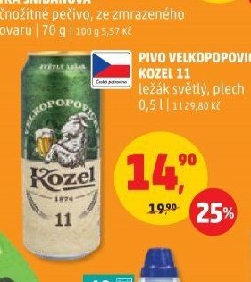 Pivo Velkopopovický Kozel 11
