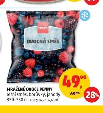 Mražené ovoce Penny
