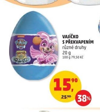 VAJÍČKO S PŘEKVAPENÍM