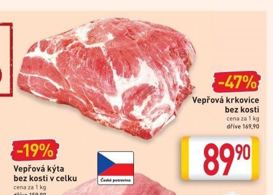 Vepřová krkovice bez kosti