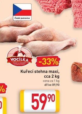 Kuřecí stehna maxi