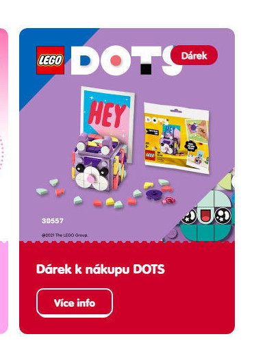 Dárek k nákupu DOTS