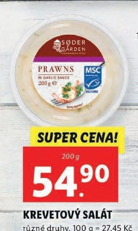 KREVETOVÝ SALÁT