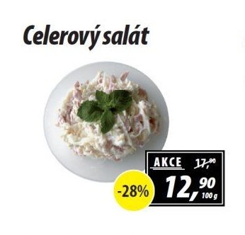 Celerový salát