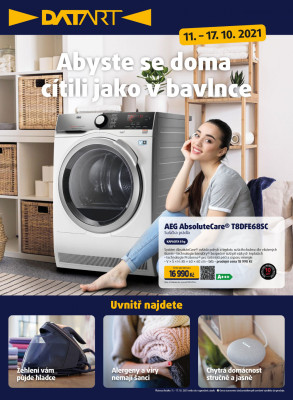akční leták Datart 11.10.2021-17.10.2021