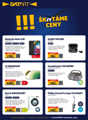 akční leták Datart 11.10.2021-17.10.2021