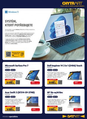 akční leták Datart 11.10.2021-17.10.2021