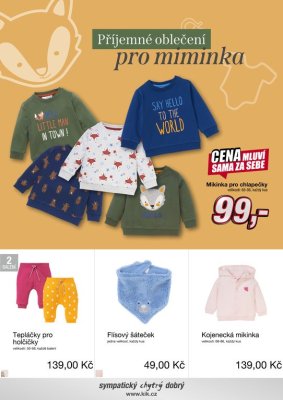 akční leták Kik textil 11.10.2021-31.10.2021