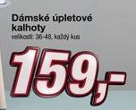 Dámské úpletové kalhoty