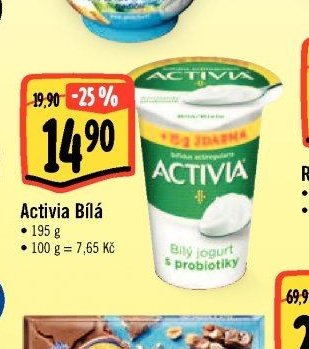 Activia Bílá