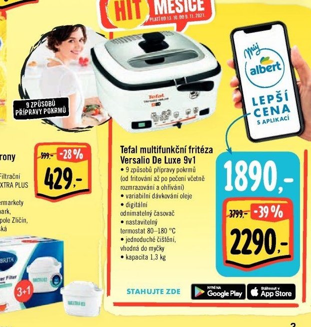 Tefal multifunkční fritéza Versalio De Luxe 9v1