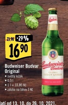 Budweiser Budvar Original